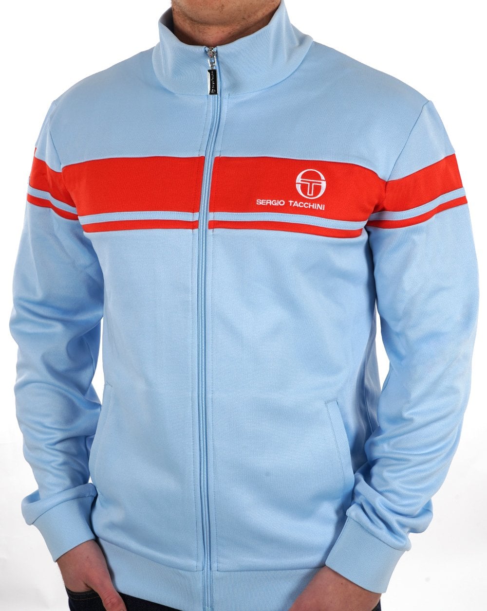 Sergio Tacchini Masters Track Top Sky Grenadine