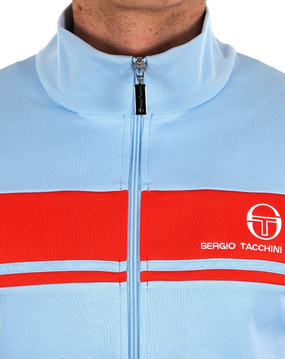 Sergio Tacchini Masters Track Top Sky Grenadine