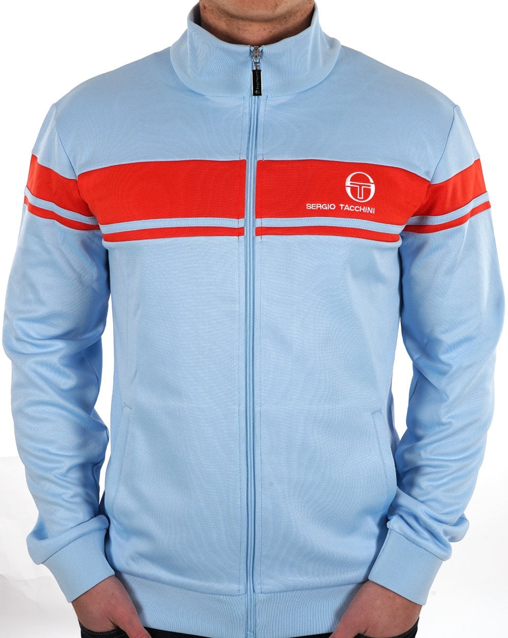 Sergio Tacchini Masters Track Top Sky Grenadine
