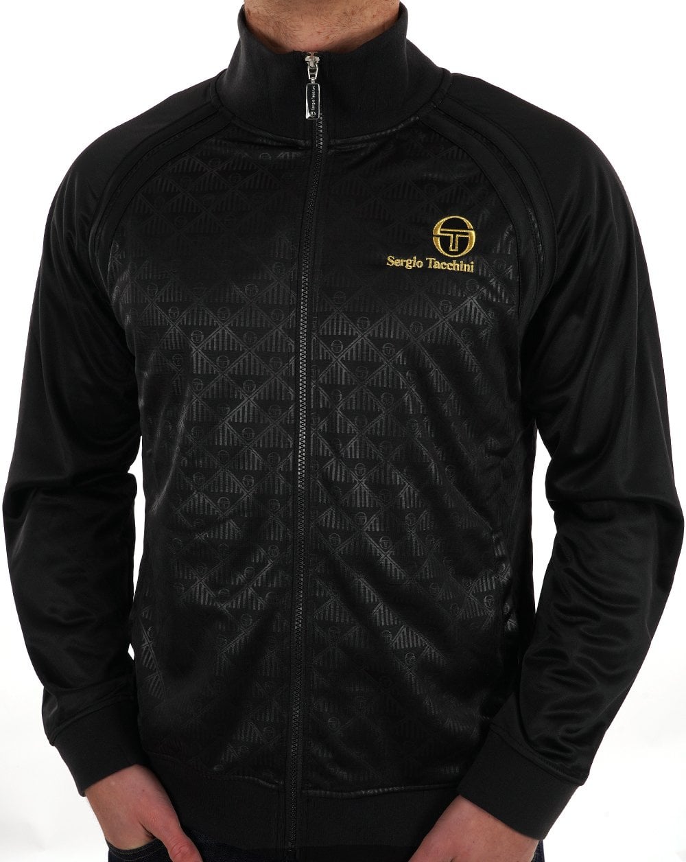 Sergio Tacchini Ghibli Mono Track Top Schwarz