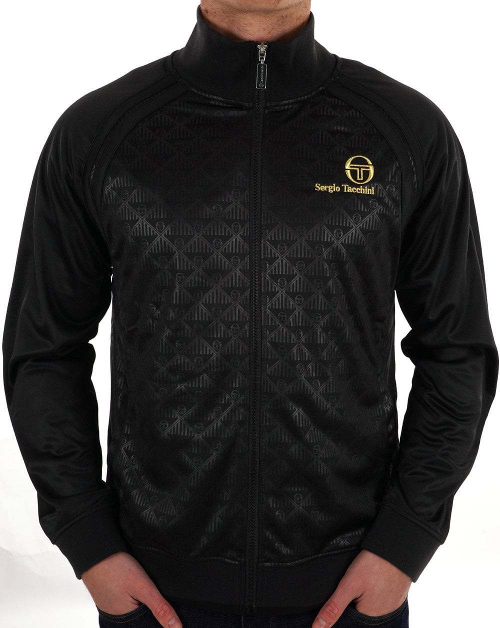 Sergio Tacchini Ghibli Mono Track Top Schwarz
