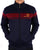 Sergio Tacchini Masters Track Top Navy Burgundy