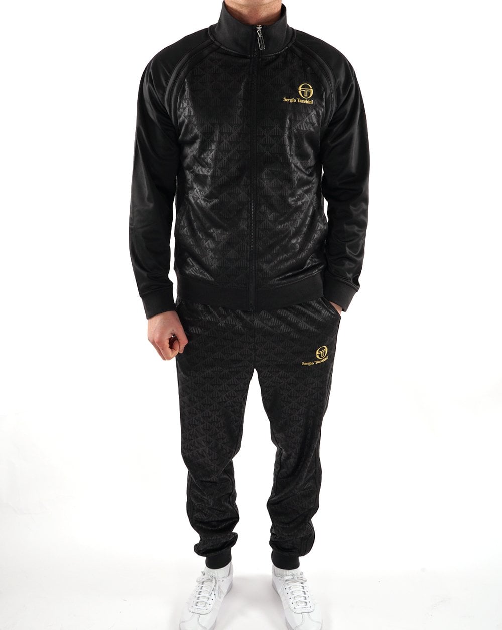 Sergio Tacchini Ghibli Mono Track Pants Black