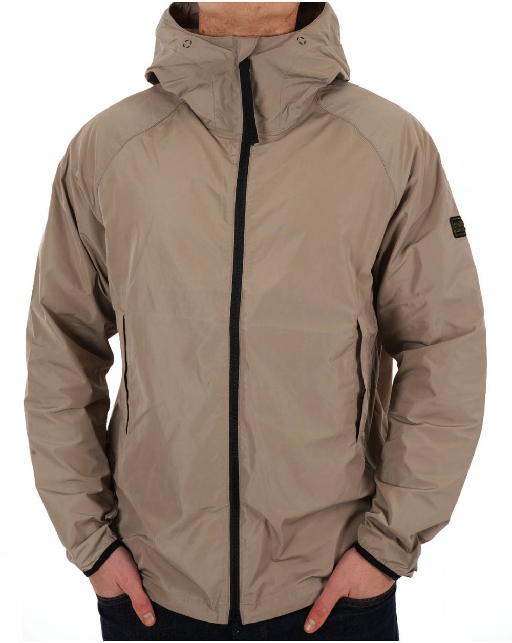 Barbour International Porter Wasserfeste Jacke Beton