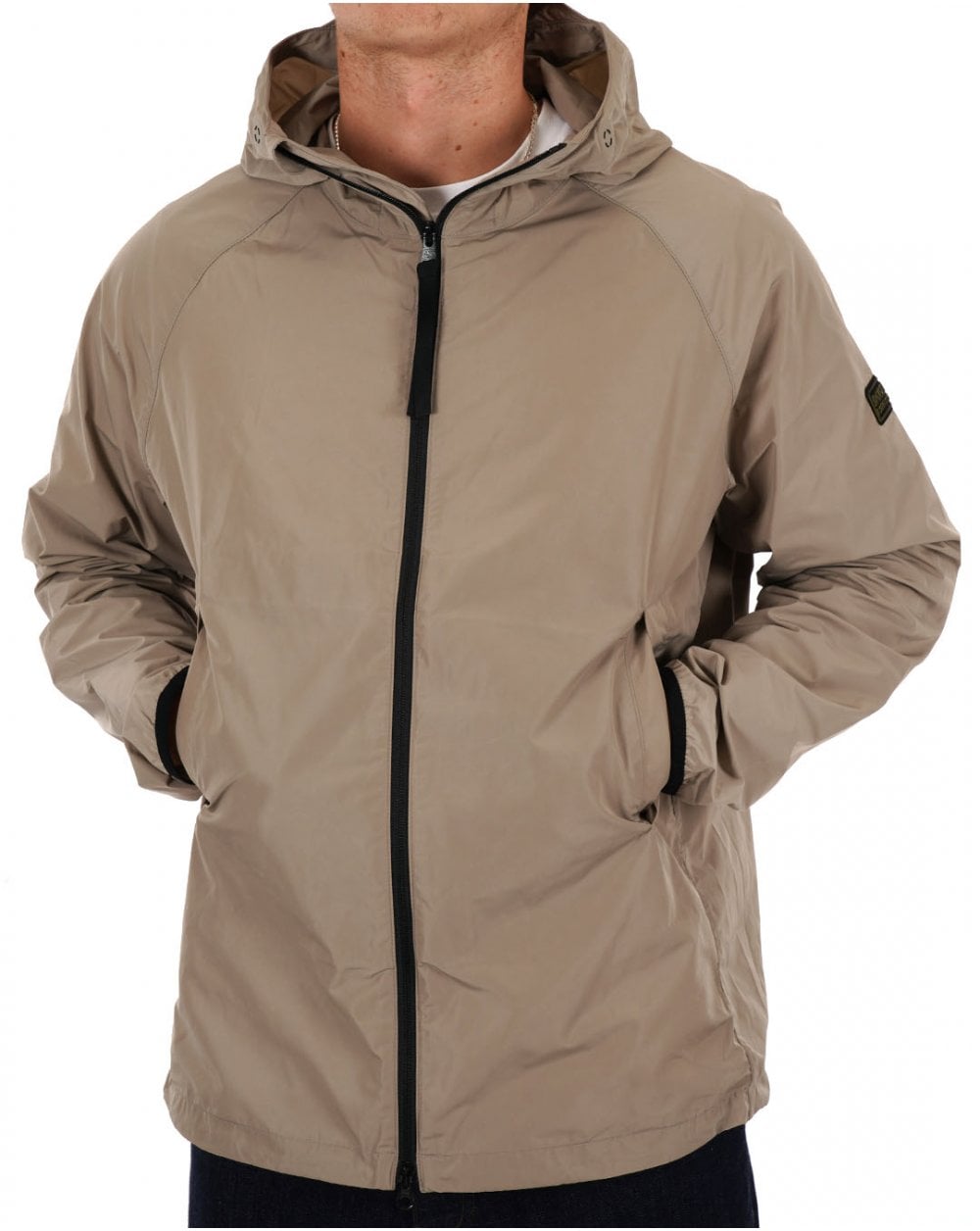 Barbour International Porter Wasserfeste Jacke Beton