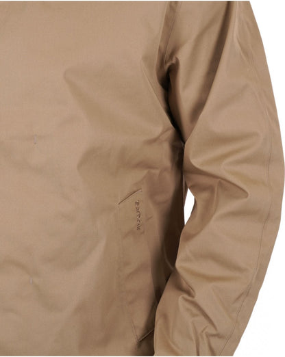 Barbour – Kurze, wasserdichte Rokig-Jacke in verwaschenem Stein