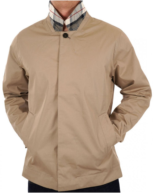 Barbour Barbour – Kurze, wasserdichte Rokig-Jacke in verwaschenem Stein