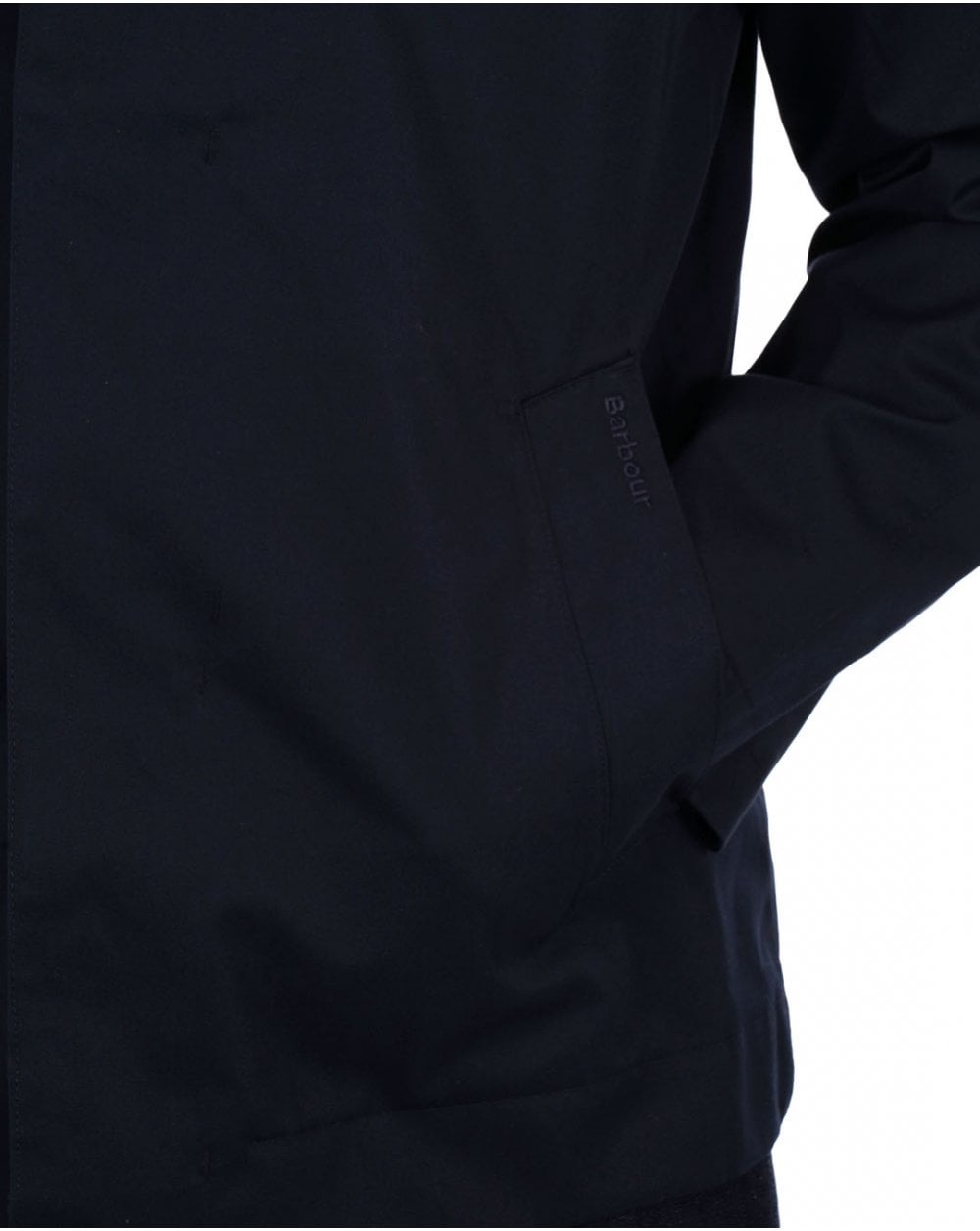 Barbour Kurze Rokig Wasserdichte Jacke Marineblau