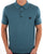 Gabicci Vintage Jackson Knit Polo Teal