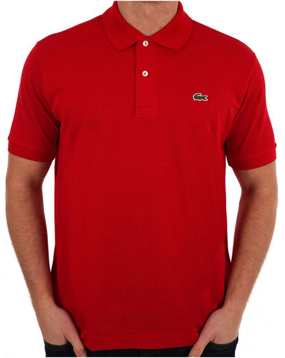 Lacoste Klassisches Poloshirt Rot