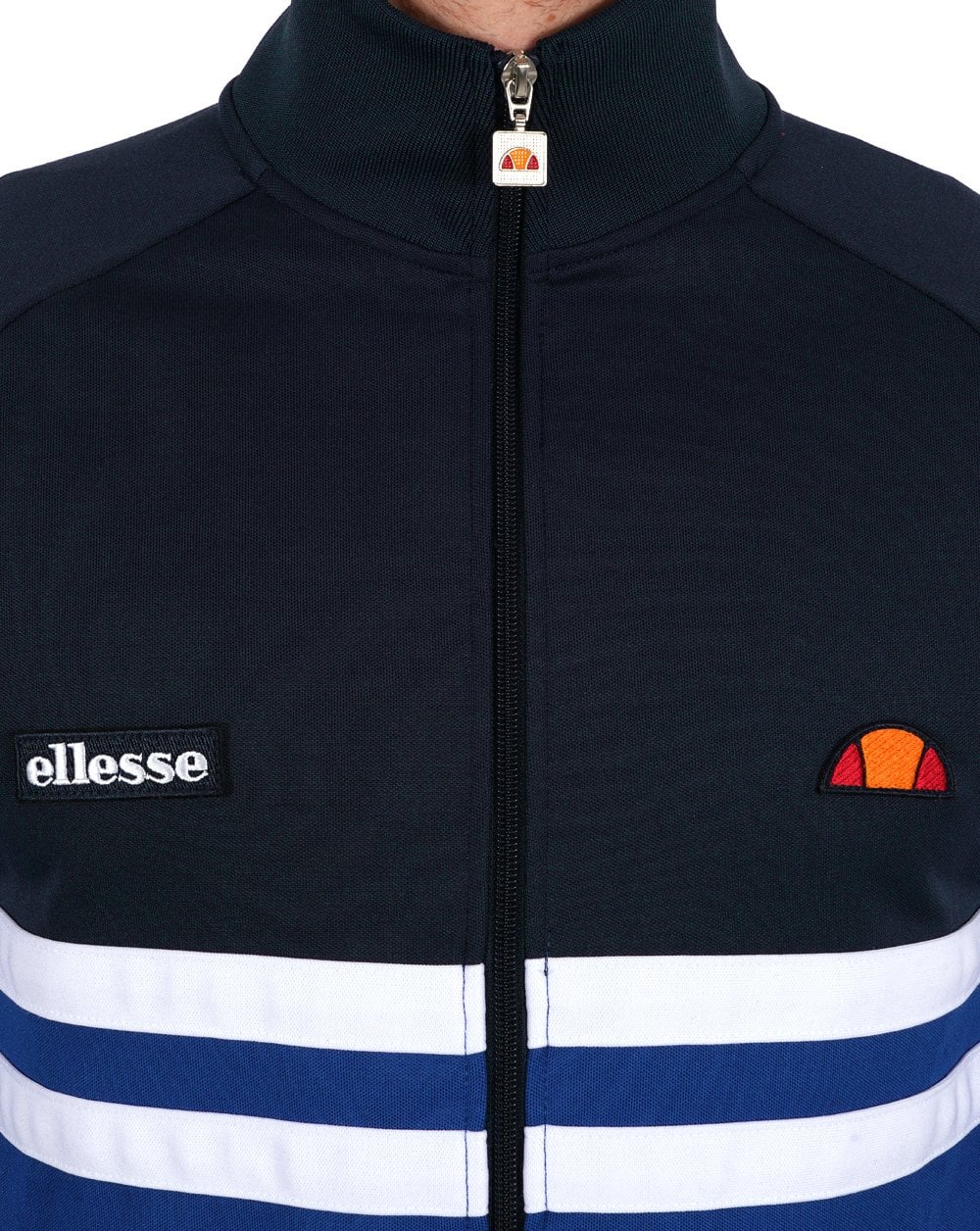 Ellesse Rimini Bex Trainingsjacke Marineblau/Weiß