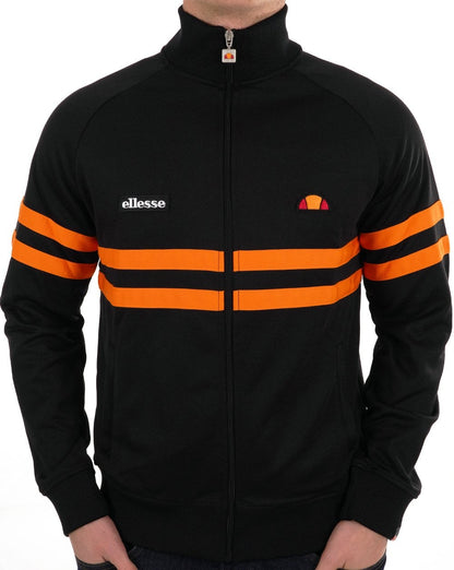 Ellesse Rimini Trainingsjacke Schwarz/Orange