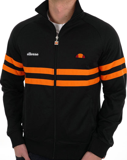 Ellesse Rimini Trainingsjacke Schwarz/Orange