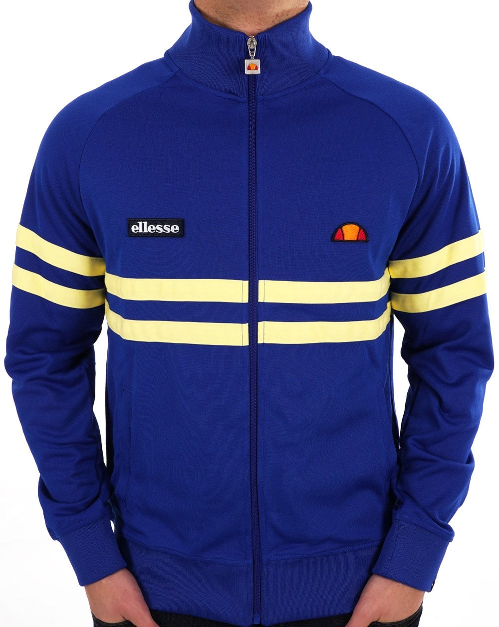 Ellesse Rimini Trainingsjacke Blau/Gelb