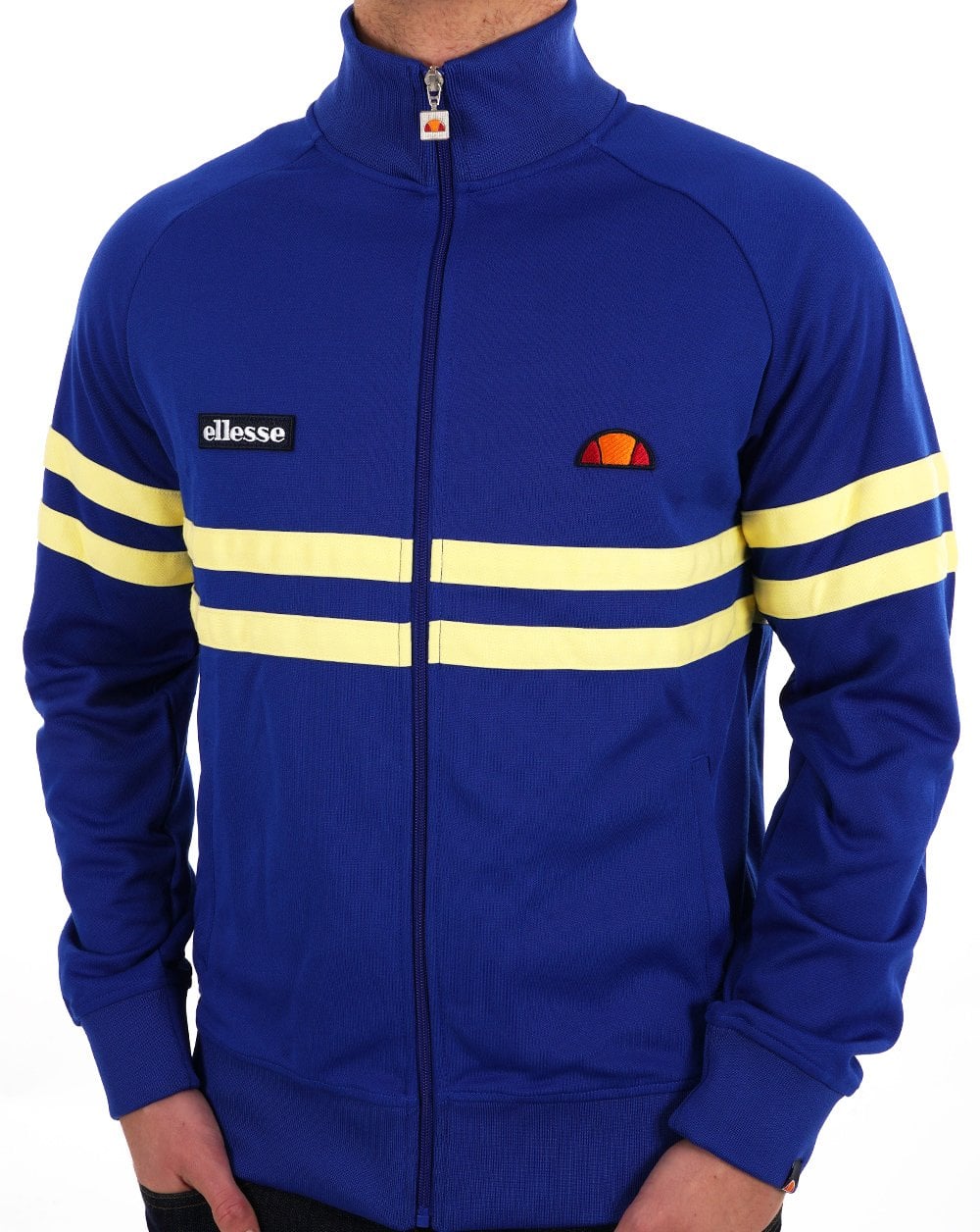 Ellesse Rimini Trainingsjacke Blau/Gelb