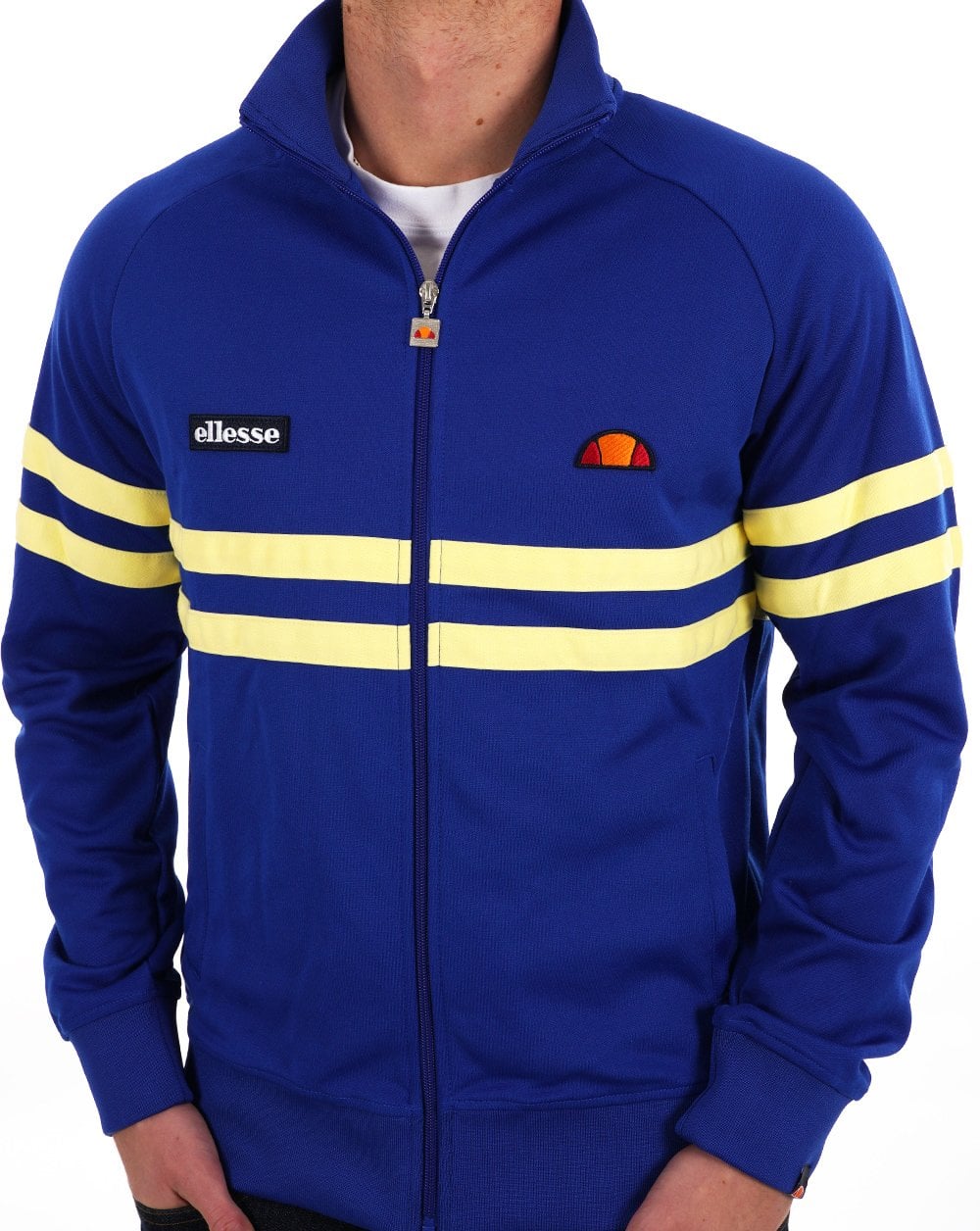 Ellesse Rimini Trainingsjacke Blau/Gelb