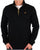 Fila Gold Half Zip Sweat Black