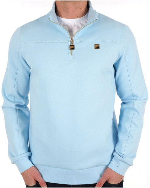 Fila Gold Half Zip Sweat Sky