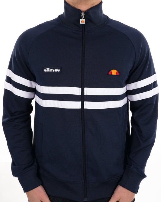 Ellesse Ellesse Rimini Trainingsjacke Marineblau/Weiß