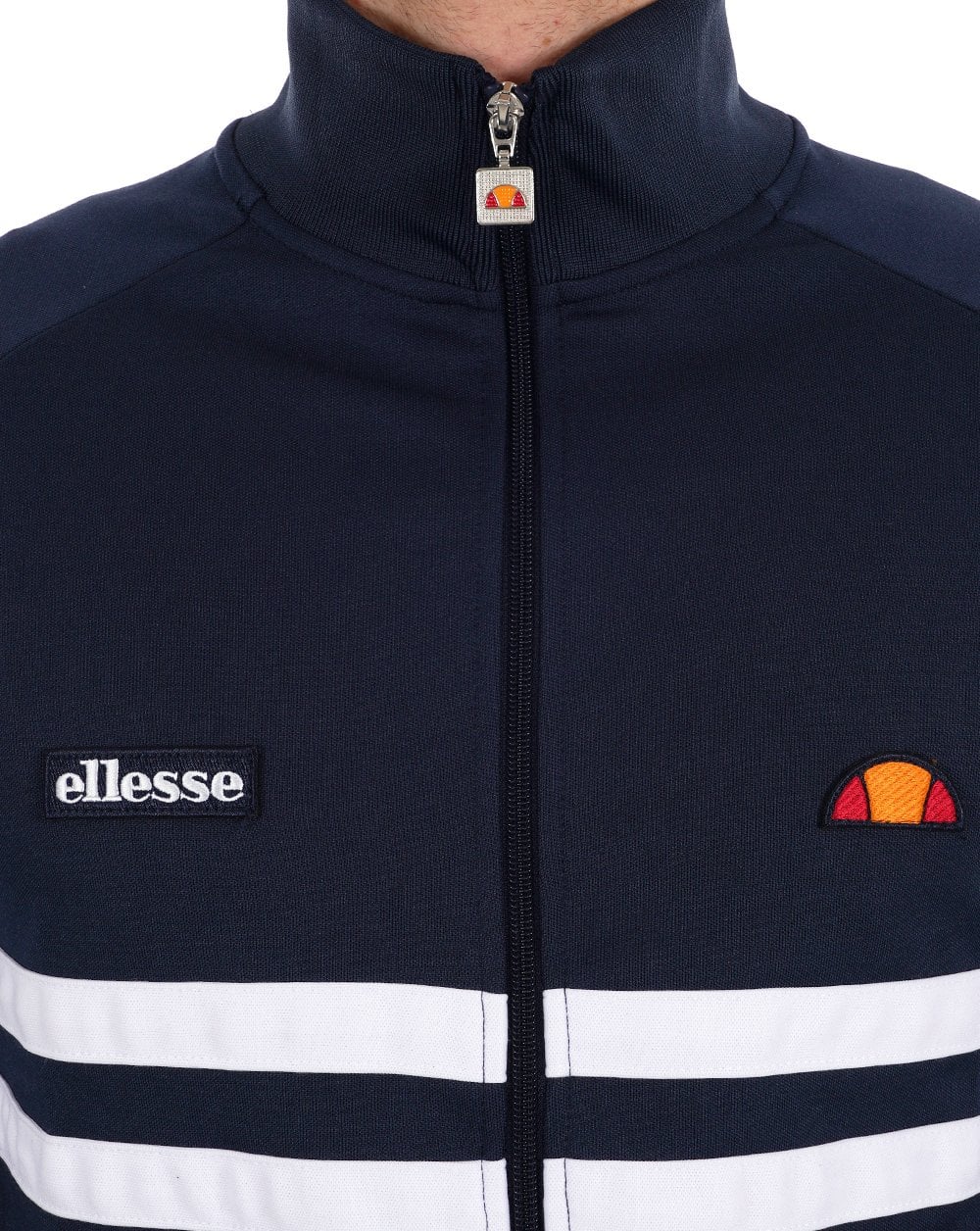 Ellesse Rimini Trainingsjacke Marineblau/Weiß