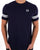 Sergio Tacchini 2 Stripe T Shirt Navy / White
