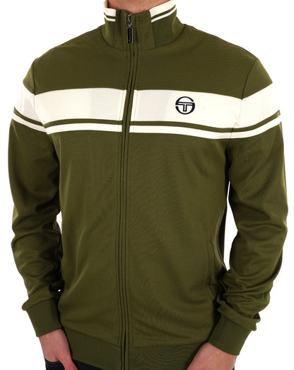 Sergio Tacchini Masters Trainingsjacke Khaki Gardenia