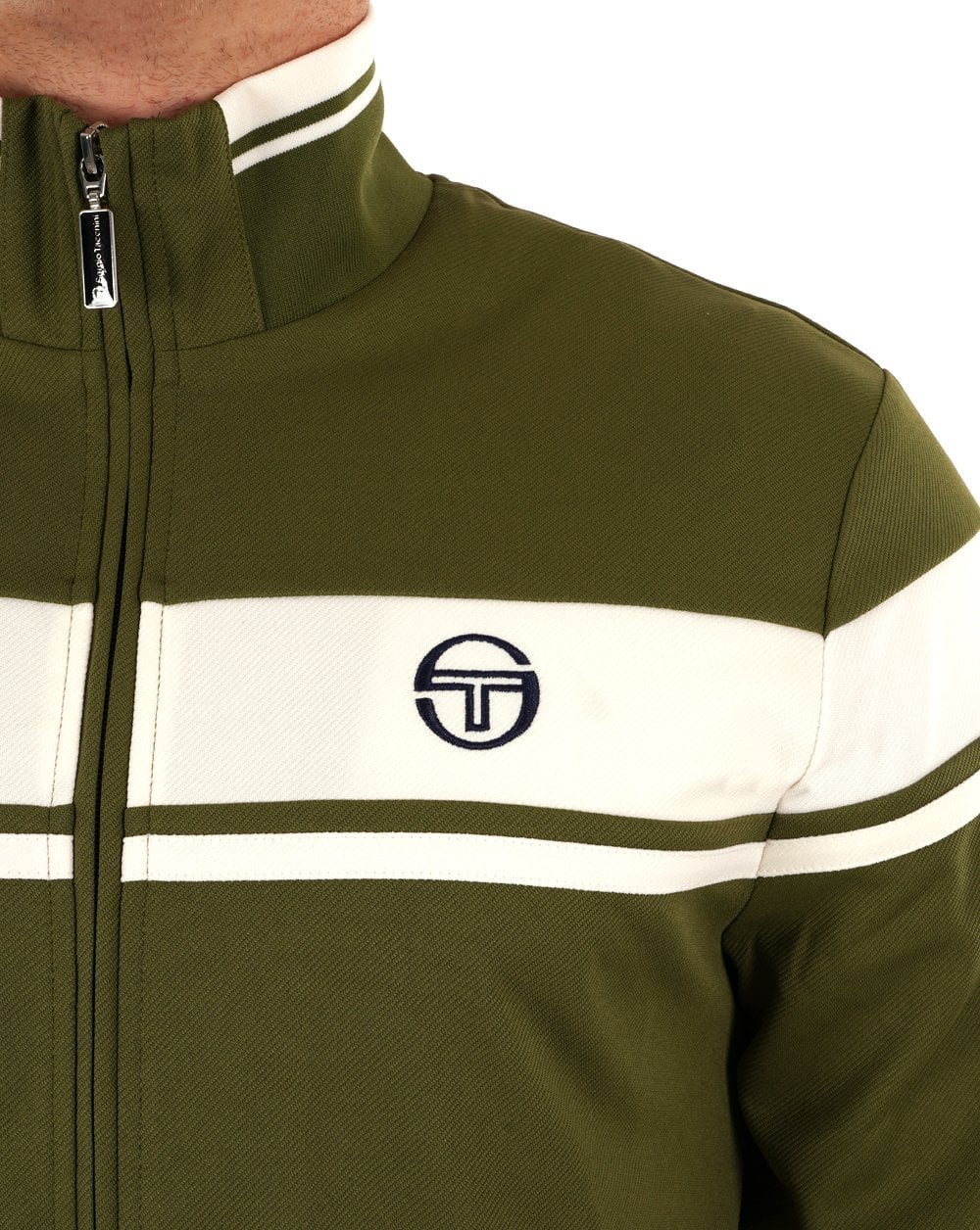 Sergio Tacchini Masters Trainingsjacke Khaki Gardenia