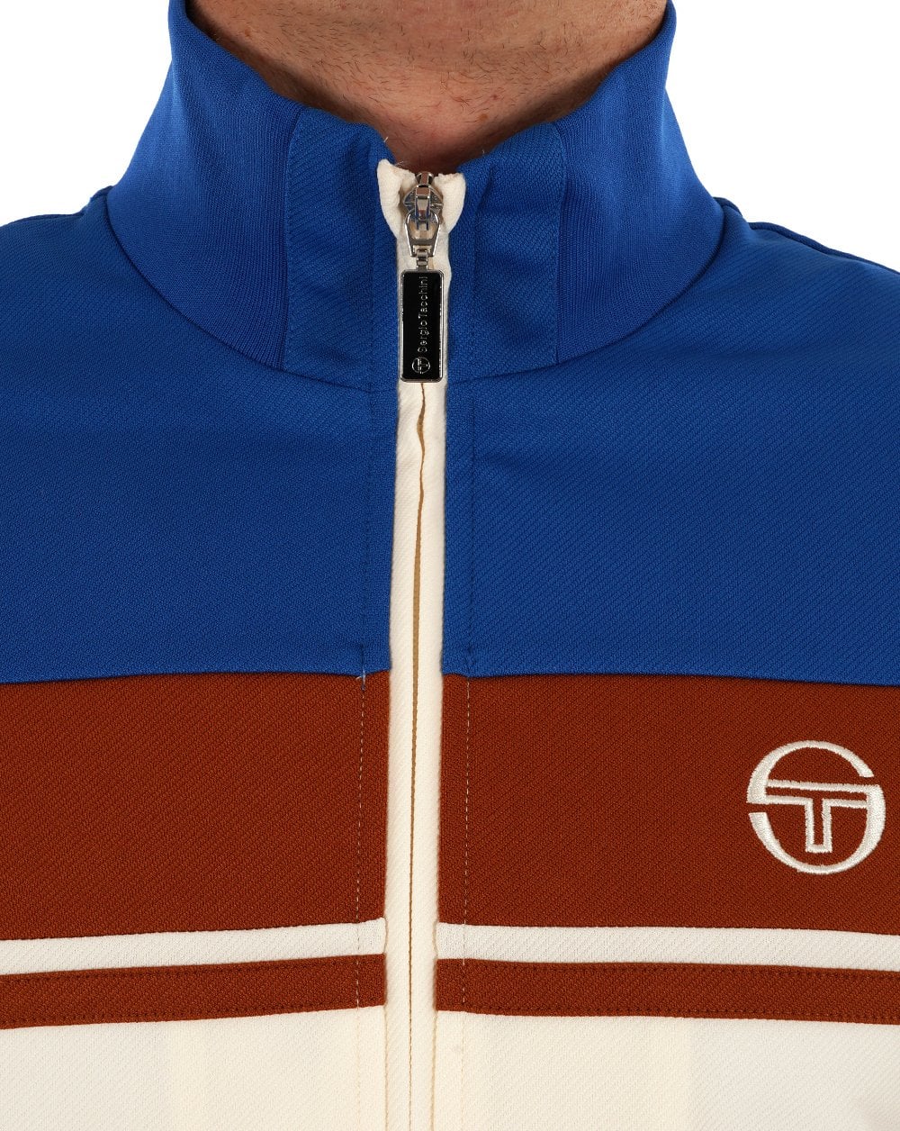 Sergio Tacchini Masters Trainingsjacke Blaue Schokoladengardenie