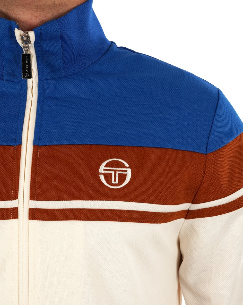 Sergio Tacchini Masters Trainingsjacke Blaue Schokoladengardenie