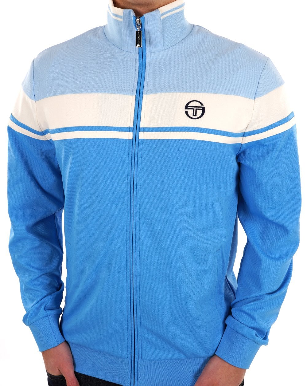 Sergio Tacchini Masters Trainingsjacke Himmelblau