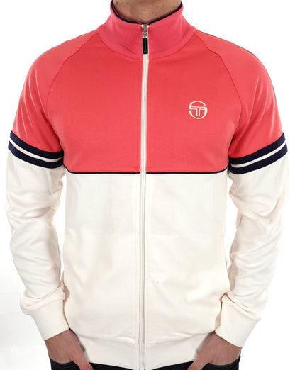Sergio Tacchini Orion Trainingsjacke Deep Coral Gardenia