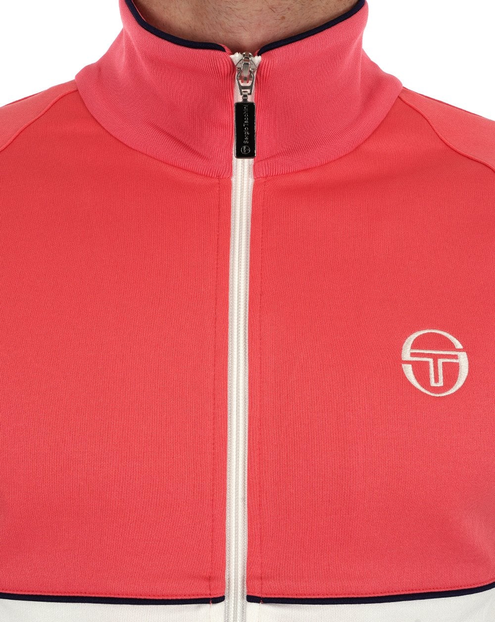 Sergio Tacchini Orion Trainingsjacke Deep Coral Gardenia