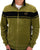 Sergio Tacchini Masters Velour Track Top Khaki Black