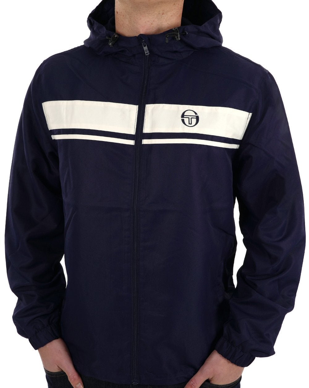Sergio Tacchini Masters Jacke Marineblau / Cremeweiß