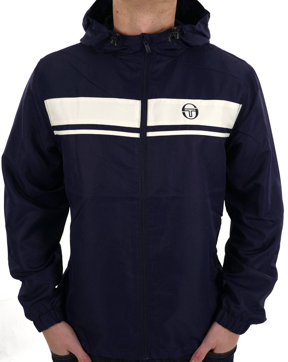 Sergio Tacchini Masters Jacke Marineblau / Cremeweiß