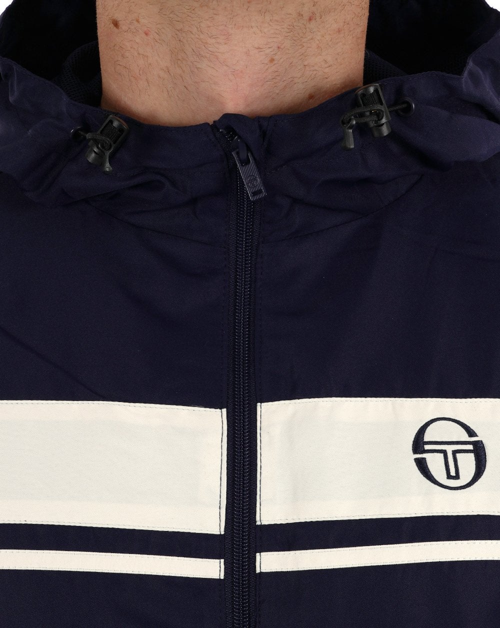 Sergio Tacchini Masters Jacke Marineblau / Cremeweiß