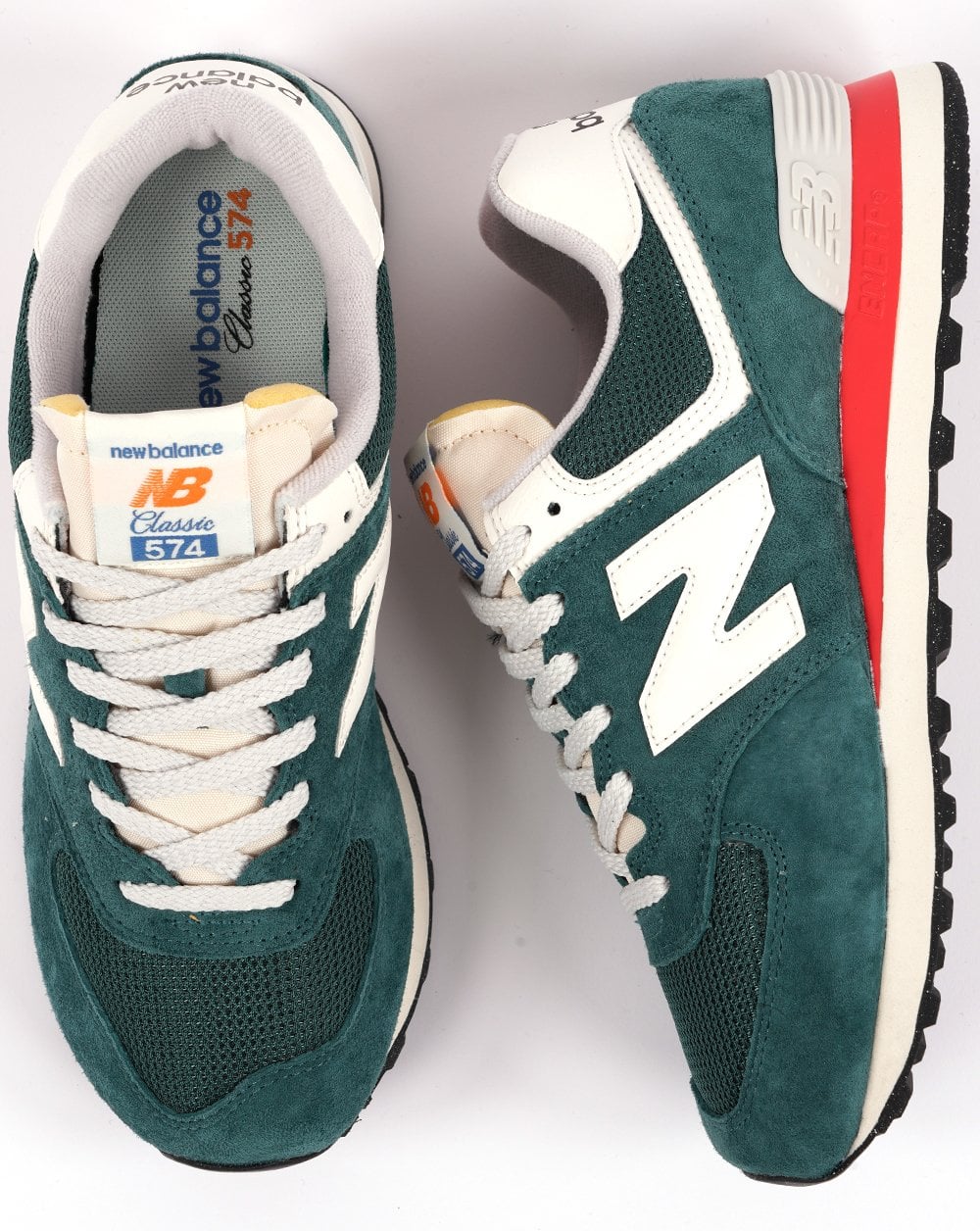 New Balance 574 Klassische Turnschuhe New Spruce