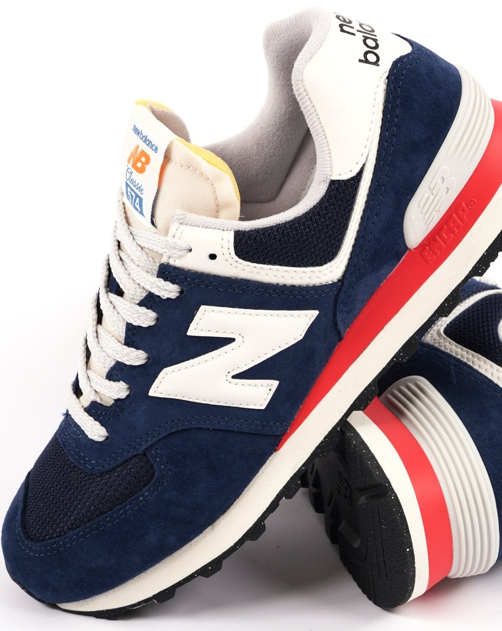 New Balance – Classic 574 – Marineblaue Turnschuhe