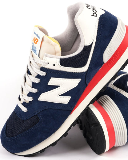 New Balance – Classic 574 – Marineblaue Turnschuhe
