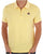 Fila Vintage Benjamin Waffle Zip Polo Light Yellow