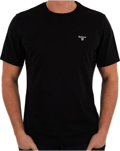 Barbour Sports T-Shirt Schwarz
