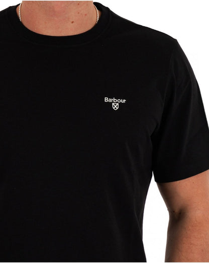 Barbour Sports T-Shirt Schwarz