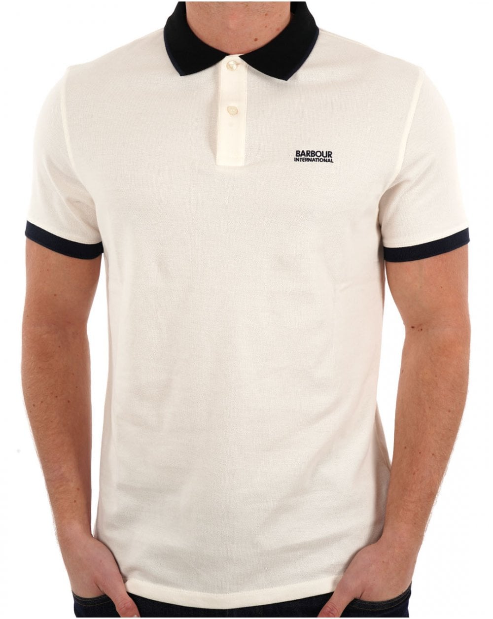 Barbour International Howall Polo Flüsterweiß