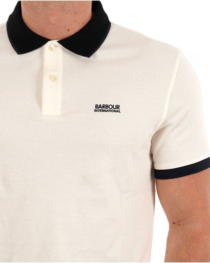 Barbour International Howall Polo Flüsterweiß