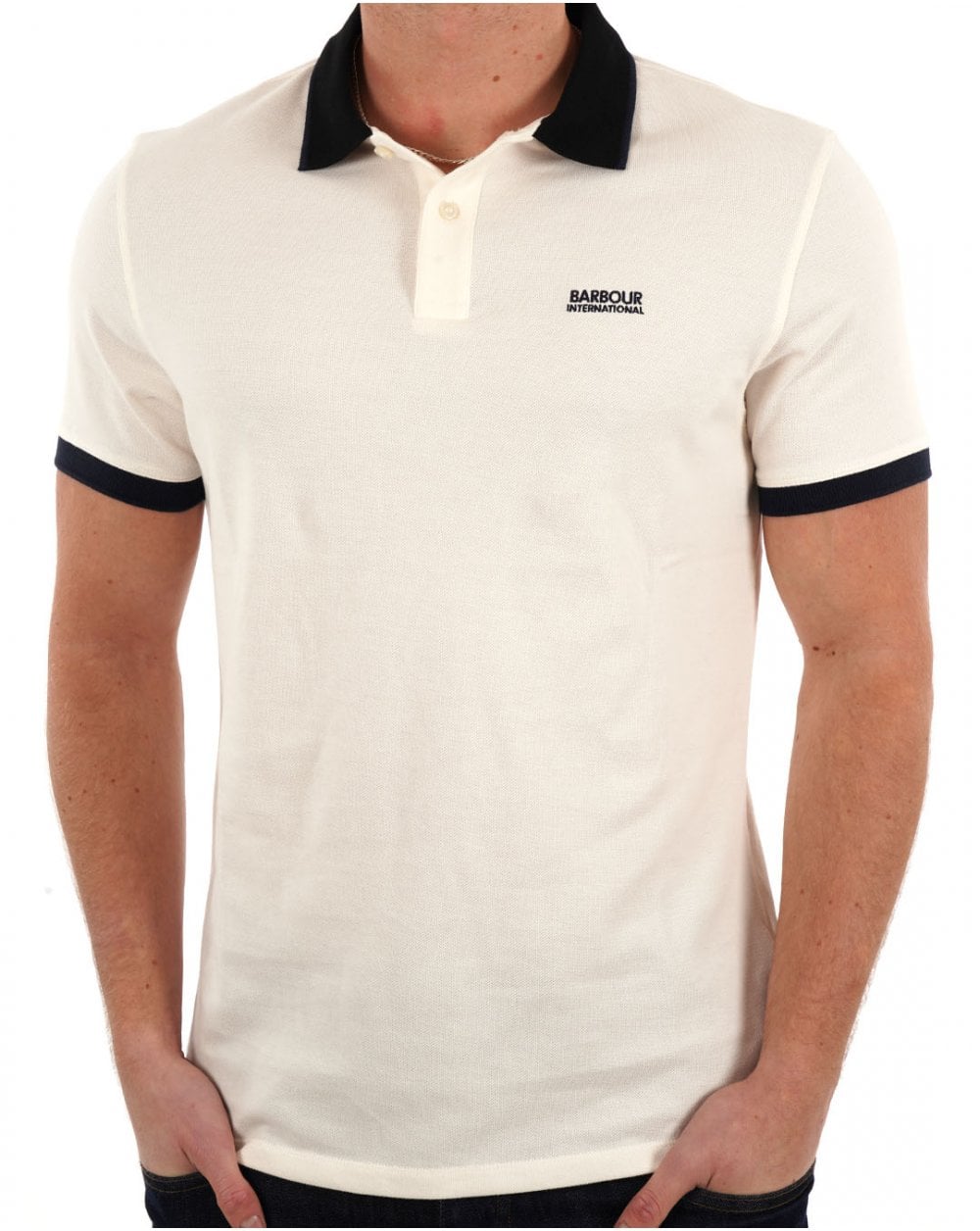 Barbour International Howall Polo Flüsterweiß