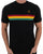 Trojan Retro Stripe Pique T-shirt Black