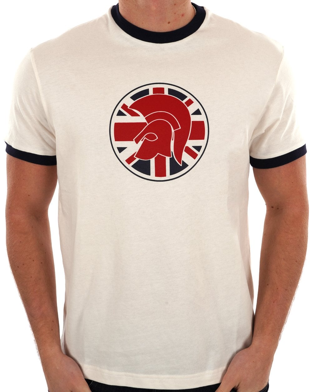 Trojanisches Flaggen-Logo-T-Shirt Union