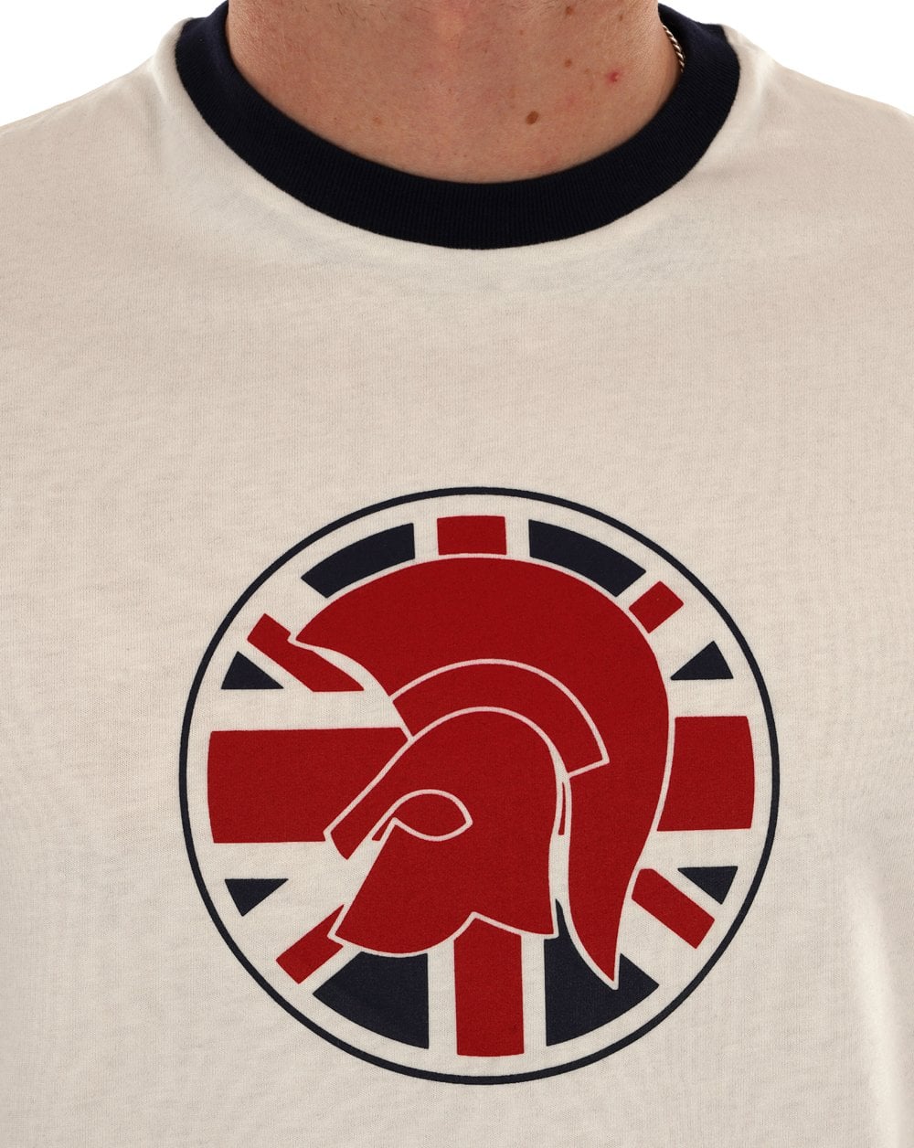 Trojanisches Flaggen-Logo-T-Shirt Union