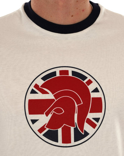 Trojanisches Flaggen-Logo-T-Shirt Union