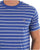 Gant Striped T Shirt Rich Blue
